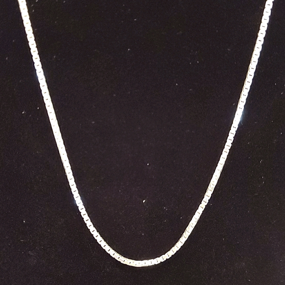 Thicker Style of Box Chain Stamped 925Sterling